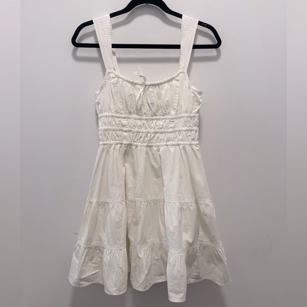 Sunday Best Aritzia Martine Poplin Dress Mini in White S